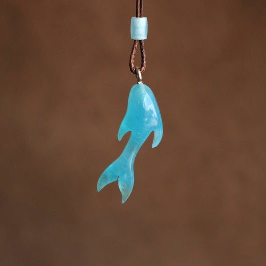 Blue whale Necklace