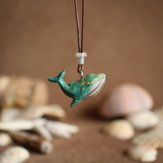 Starry whale Necklace
