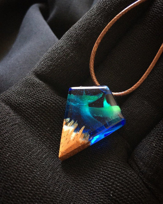Northern lights necklace